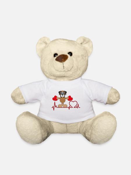 BOXER - HUNDERASSE - Teddy - Weiß
