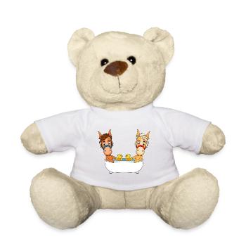 PFERDE - PFERD - PONY - Teddy - Weiß - Vorne