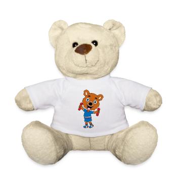 TEDDYBÄR - Teddy - Weiß - Vorne