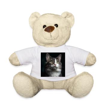 Cat - Teddy Bear - white - Front