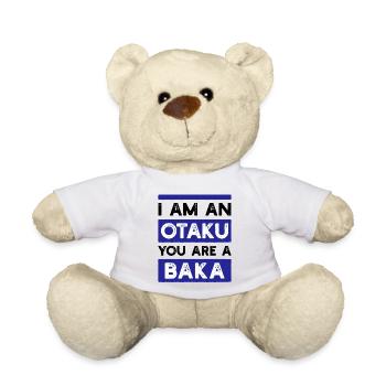 Anime Statement Japan Zeichentrick Manga Comic - Teddy - Weiß - Vorne