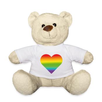 Equality - Teddy Bear - white - Front
