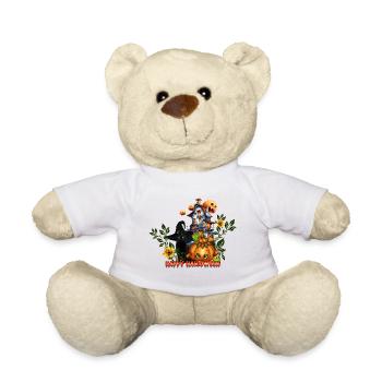 Happy Halloween - Teddy Bear - white - Front