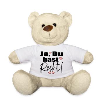 RECHT VERSÖHNUNG - Teddy - Weiß - Vorne