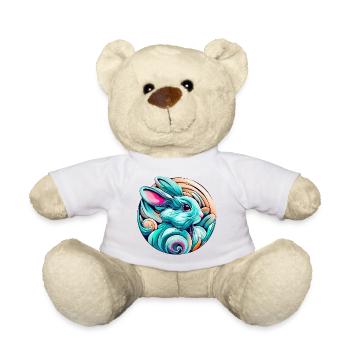 Rabbit - Teddy Bear - white - Front
