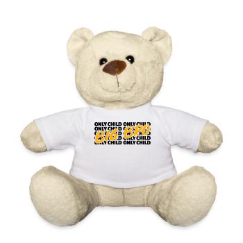 Déclaration de frère Big Brother Enfant unique Frère Coeur - Nounours - blanc - Devant
