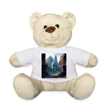 City 01 - Teddy Bear - white - Front