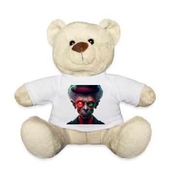 funky alien 04 - Nounours - blanc - Devant