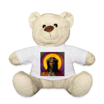 Jésus noir 01 - Nounours - blanc - Devant