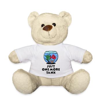 Pets Statement Aquarium Fish Pet - Teddy Bear - white - Front