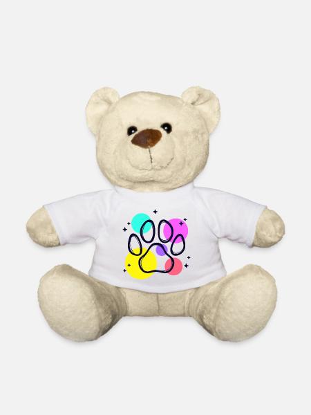 Haustiere Hund Lieblingstier Katze Knuddeltier - Teddy - Weiß