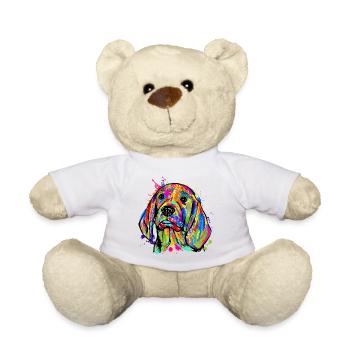 Favorite Animal Pets Dog Cuddly Pet Pet - Teddy Bear - white - Front