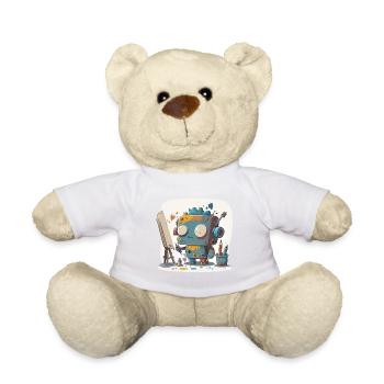 Roboter-Meisterwerk - Teddy - Weiß - Vorne