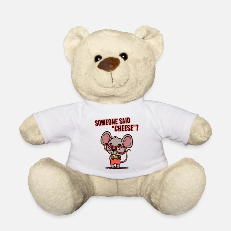 Déclaration d’animal préféré Rat Animaux de compagnie Animaux - Nounours - blanc