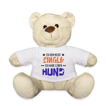 Hund Statement Haustiere Lieblingstier Heimtier - Teddy - Weiß - Vorne