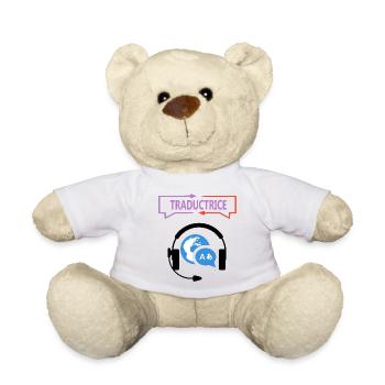 Traductrice - Nounours - blanc - Devant