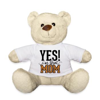 Meilleure maman de tous les temps - oui! Je suis cette maman! - Nounours - blanc - Devant