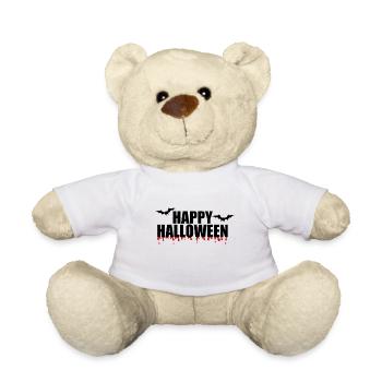 HAPPY HALLOWEEN - Teddy - Weiß - Vorne
