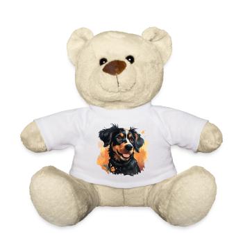 Cute Dog Design - Animals, Joy, Love - Teddy Bear - white - Front