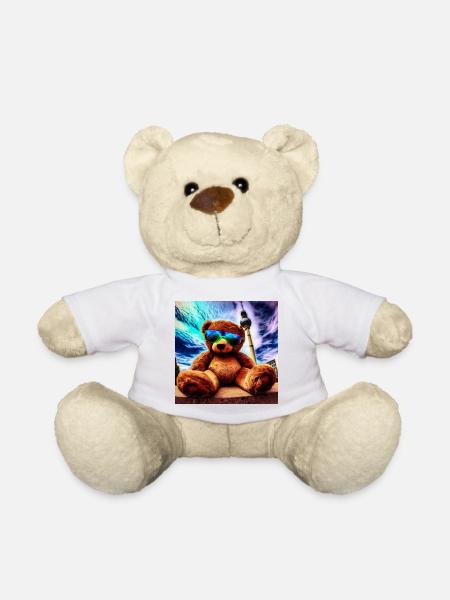 Teddy in Berlin II - Teddy - Weiß