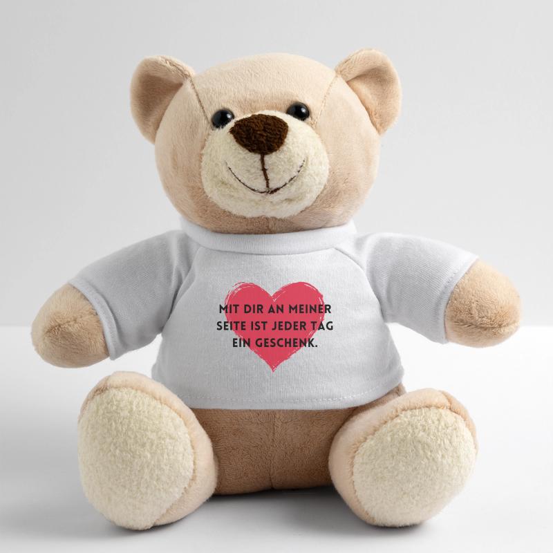 Mit dir ist jeder Tag ein Geschenk. Teddy