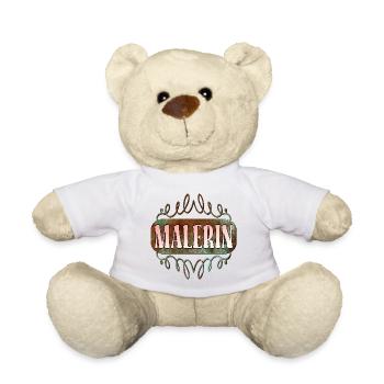 BERUF MALERIN - Teddy - Weiß - Vorne