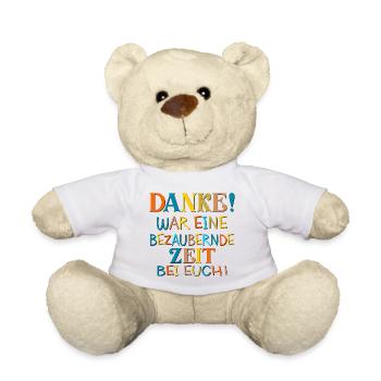 DANKESCHÖN BESUCH - Teddy - Weiß - Vorne