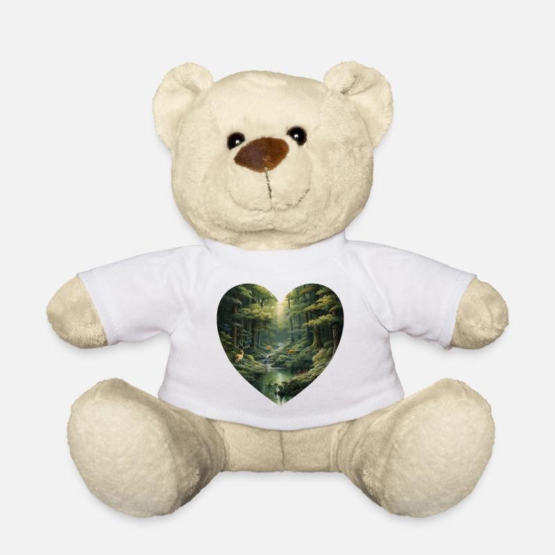 Magischer Wald ✨ - Teddy - Weiß