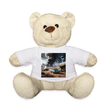 UFO über Wüstenstaub - Teddy - Weiß - Vorne