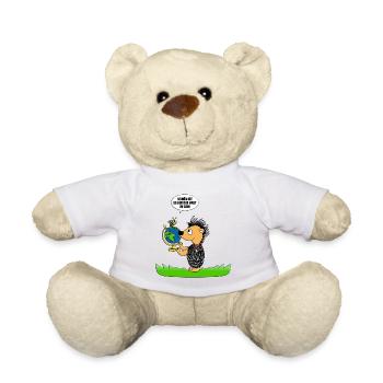 BIENE - STACHELSCHWEIN - WELT - SCHÖN IST ES... - Teddy - Weiß - Vorne