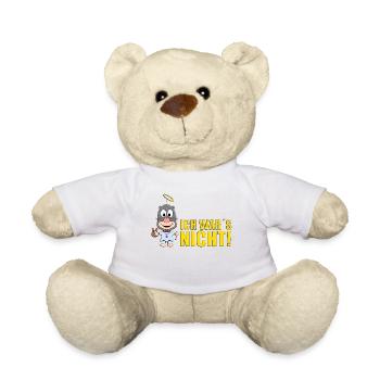 ICH WAR´S NICHT! - MAULWURF - ENGEL - TIERISCH - Teddy - Weiß - Vorne