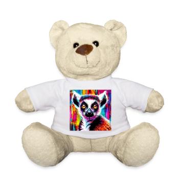 Lemur - Teddy - Weiß - Vorne