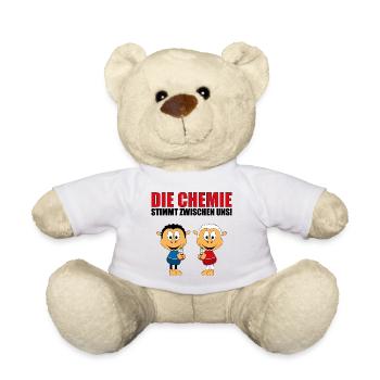 DIE CHEMIE STIMMT ZWISCHEN UNS! - SCHAFE - SCHAF - Teddy - Weiß - Vorne