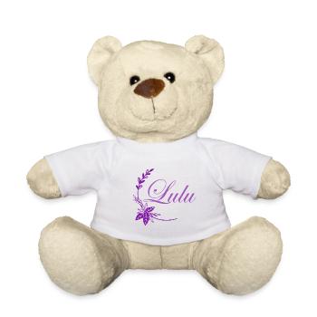 Lulu - Nounours - blanc - Devant