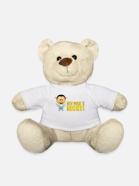 SCHAF - ENGEL - ICH WAR´S NICHT! - Teddy - Weiß