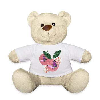 BUTTERFLY DREAMS - Nounours - blanc - Devant