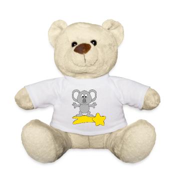 KOALA - STERNSCHNUPPE - TIER - TIERISCH - Teddy - Weiß - Vorne