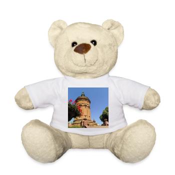 MANNHEIM WATER TOWER - Teddy Bear - white - Front