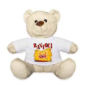 COSTUMES D’HALLOWEEN, RAVIOLIS, - Nounours - blanc - Devant