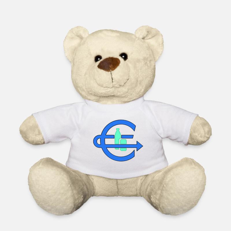 POUND-EURO - Teddy Bear - white