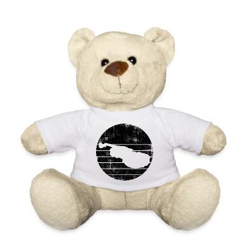 Violin - Teddy Bear - white - Front