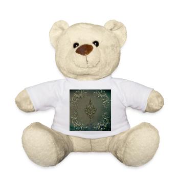 Beautiful and mysterious lotus flowers. - Teddy Bear - white - Front