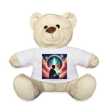 Die zukünftige Meditation vorhersagen - Teddy - Weiß - Vorne