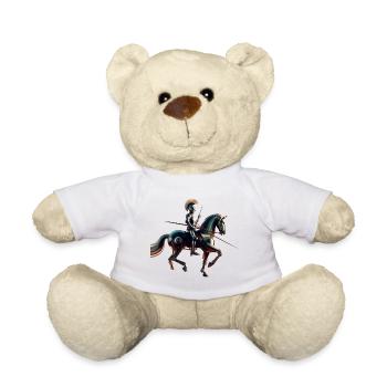 Futuristischer Roboterritter - Teddy - Weiß - Vorne