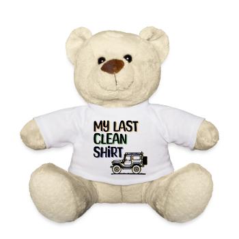 Camping, Statement, Camping, Nature, Relaxing, Holidays - Teddy Bear - white - Front