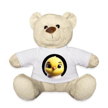Küken im Animationsstil - Teddy - Weiß - Vorne
