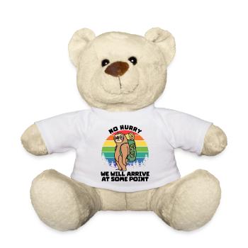 Campsite Hiker Statement Camping Nature - Teddy Bear - white - Front