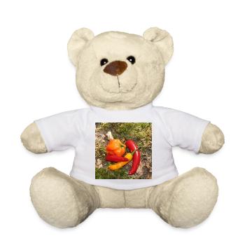 Farbenfrohe CHILI’s - Teddy - Weiß - Vorne