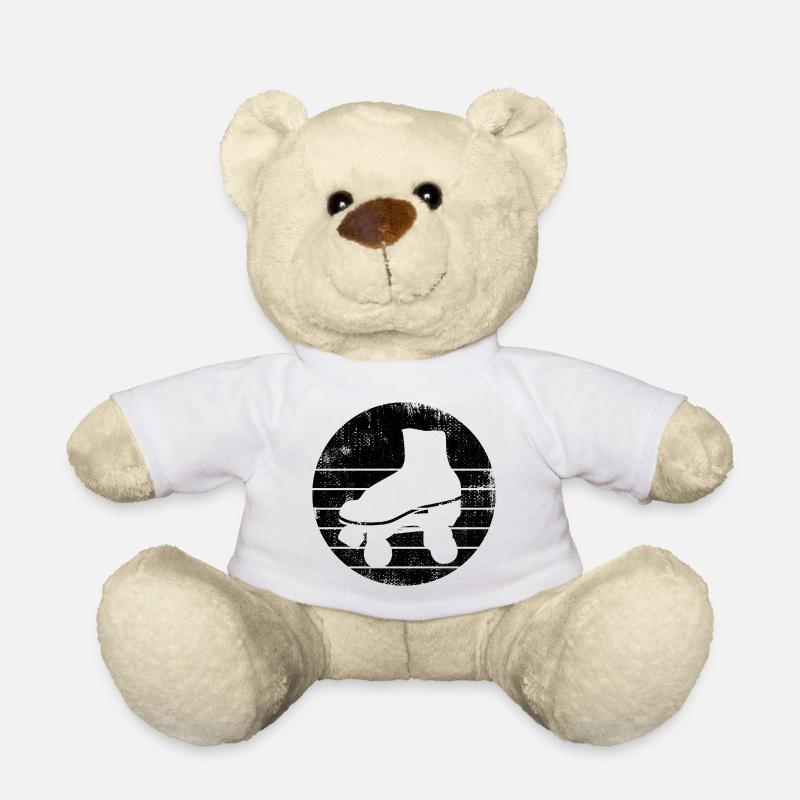 Rollschuhe Skizze - Teddy - Weiß