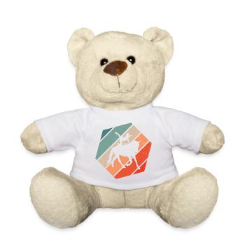 Reitkunst Balanceübungen Pferdegymnastik - Teddy - Weiß - Vorne